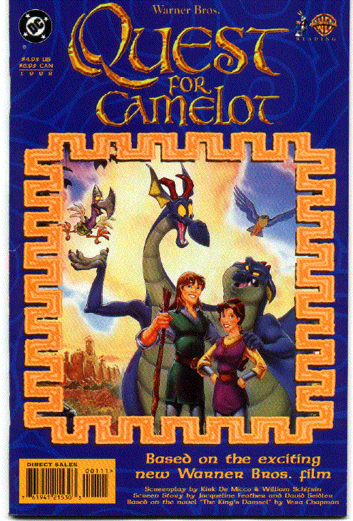 Quest for Camelot cover