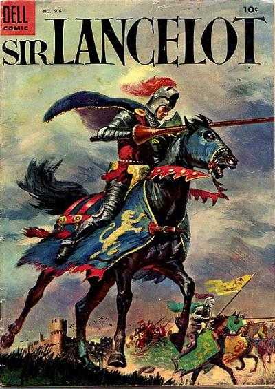 Sir Lancelot Dell Four Color cover