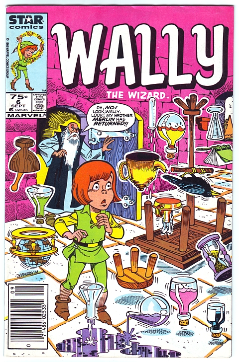 Wally the Wizard 6 cover
