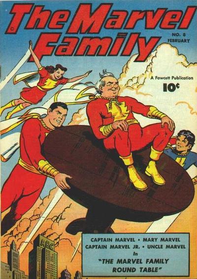 Marvel Family with Round Table